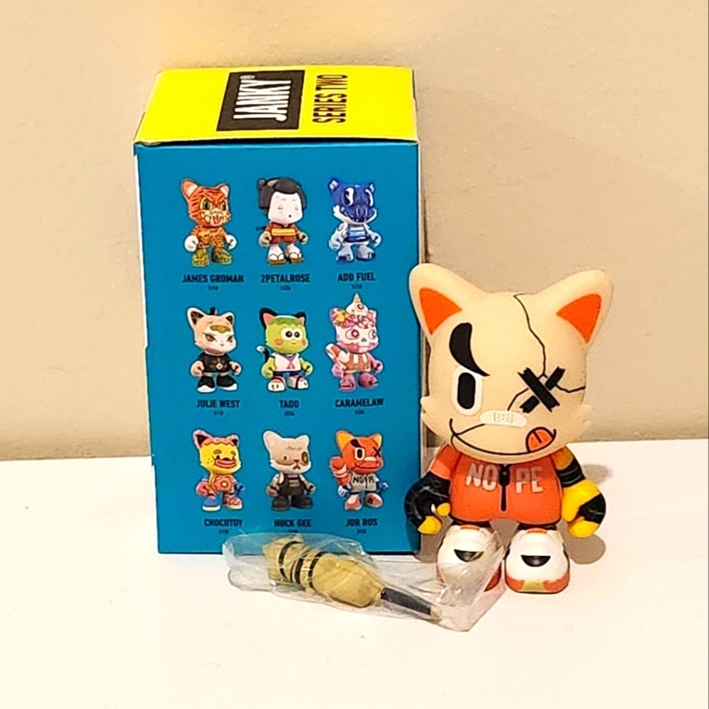 Janky Series 2 Vinyl Figures - Jor Ros - NOPE - Chase - Blind Box Mystery